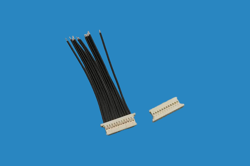 0.8mm鍍金插頭電子連接線